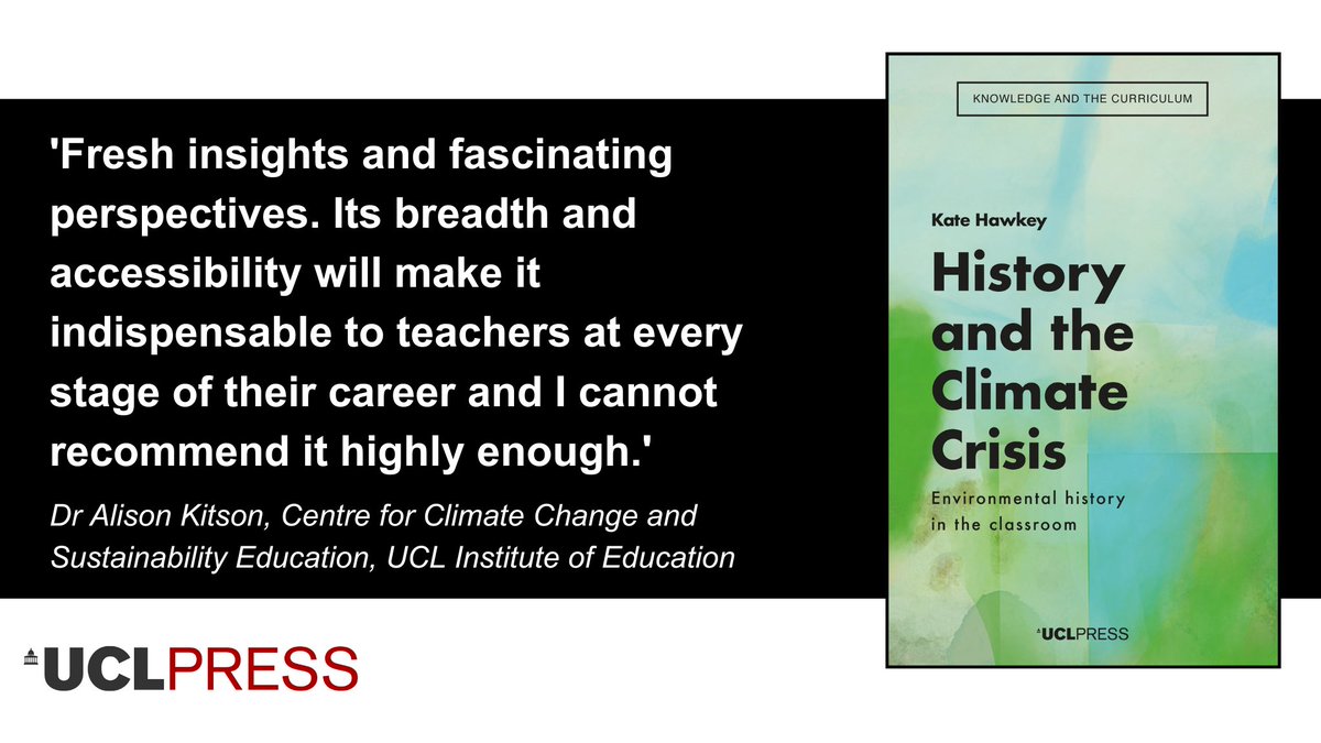 'Fresh insights &amp; fascinating perspectives. Its breadth &amp; accessibility will make it indispensable to #teachers at every stage of their career &amp; I cannot recommend it highly enough.' Dr Alison Kitson <a href="/UCL_CCCSE/">Centre for Climate Change and Sustainability Ed</a>  #Education <a href="/ArthurJChapman/">Arthur Chapman @arthurjchapman.bksy.social</a>  #OpenAccess ow.ly/bGgb30sCQnn