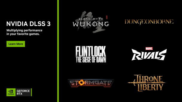 New3sc's tweet image. 🚀 ¡NVIDIA lanza nuevos controladores Game Ready y Studio con IA! 🎮💻 Mejora tu rendimiento en juegos como Stormgate, Dungeonborne y más con DLSS 3 y Reflex.  #NVIDIA #DLSS3 #Gaming #IA #GameReady #NVIDIAStudio