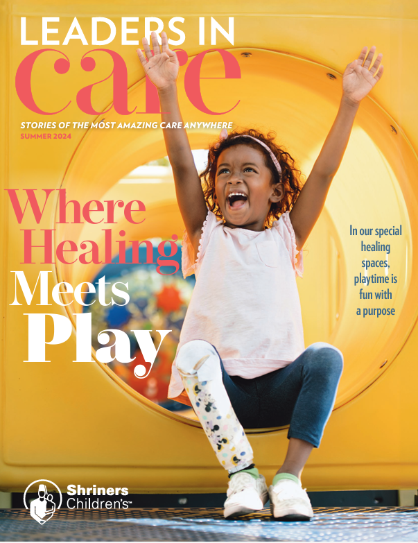 shrinershosp's tweet photo. The new Leaders in Care magazine is online now! Check out the latest news, features, research and much more! https://t.co/bzbJVYk94u https://t.co/JG4vJItXEA