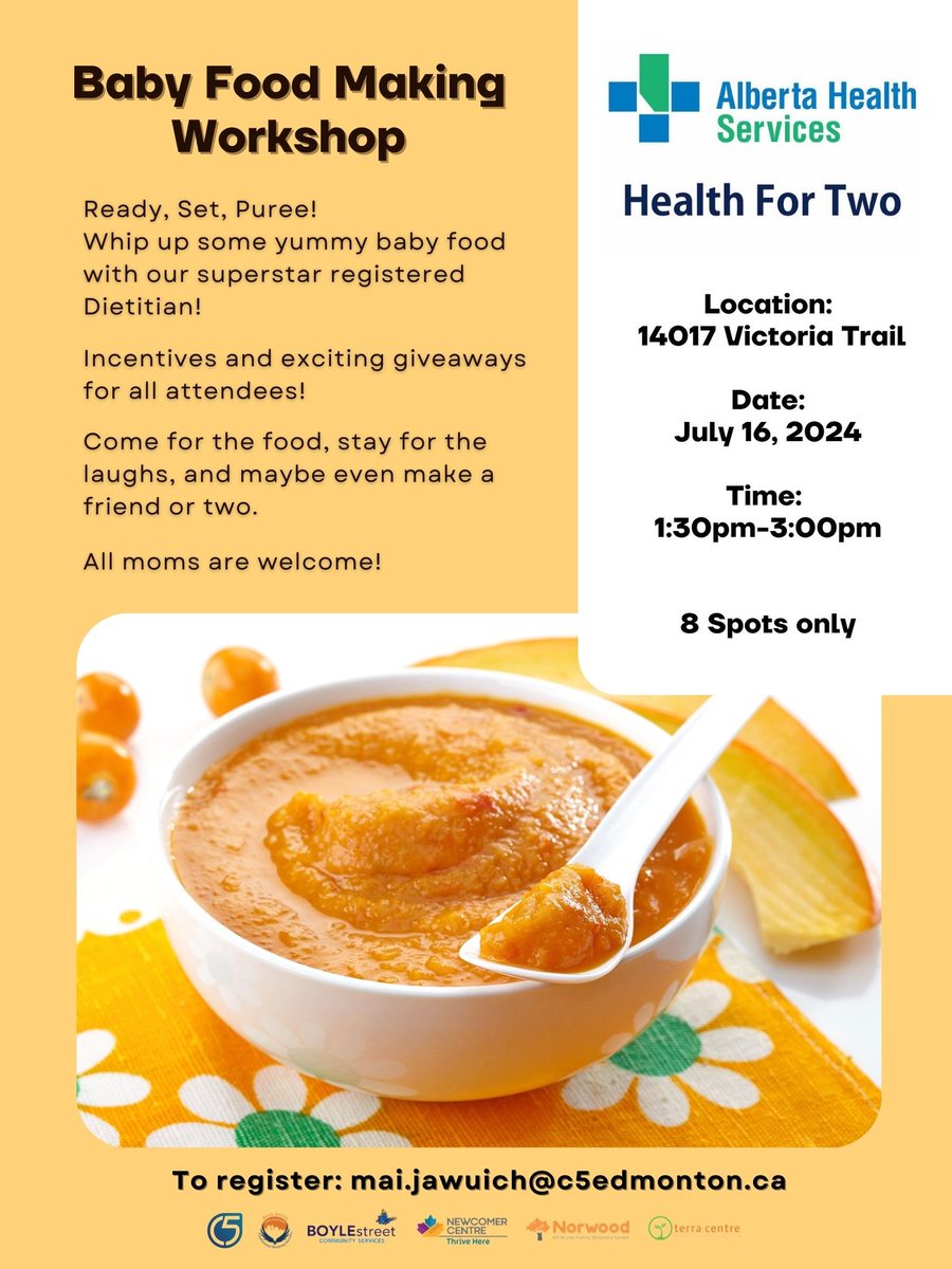 Hey there!!  Just a quick reminder that our baby food-making workshop kicks off today, and we've only got 2 spots left. Don't miss out on this amazing opportunity to learn and create nourishing meals for our little ones. Hurry and secure your spot before it's too late!