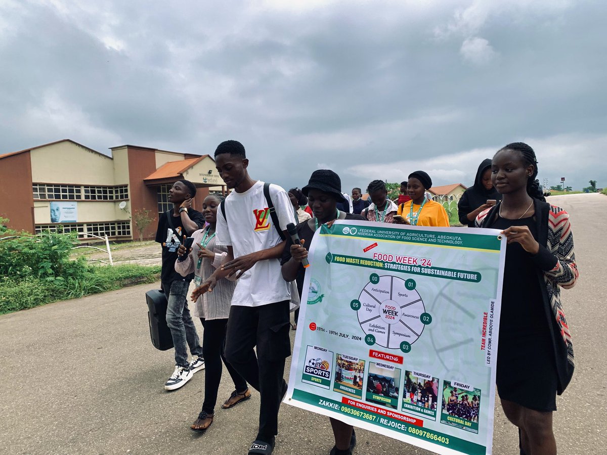 Nafsts_Funaab01's tweet photo. Food week Day 2: Food Safety Awareness🥳
From farm to fork, let's cut waste - Together, we can make every bite count!
Keeping food fresh, keeping it safe - Let's all do our part to reduce food waste and stay healthy!
#NAFSTSFUNAAB
#teamINCREDIBLE
#FoodWeek
#Awareness https://t.co/tnbA4K7IVl