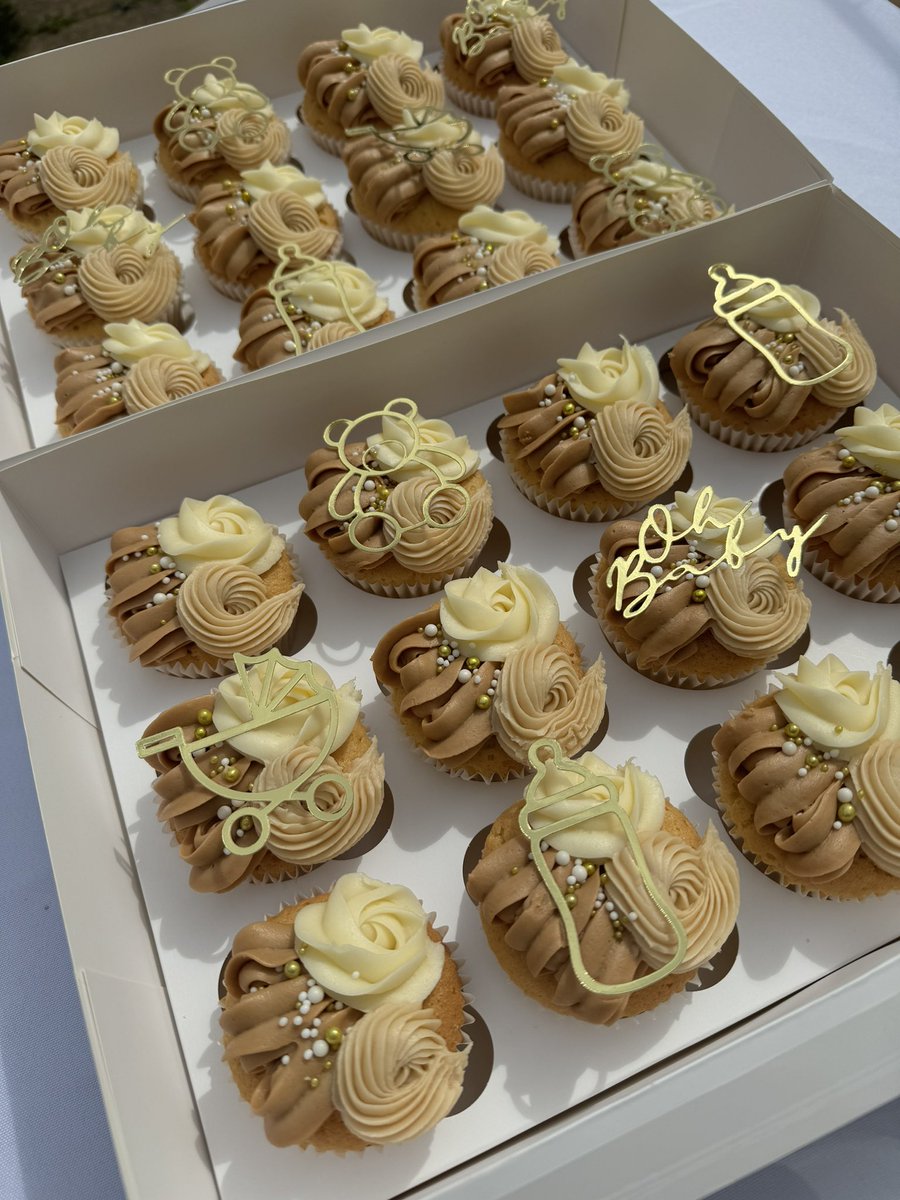 Tiahlocker1997's tweet photo. Baby shower cupcakes 🧸🫶🏽✨

https://t.co/GaUKxdKAfk https://t.co/6U3BVa3M8b