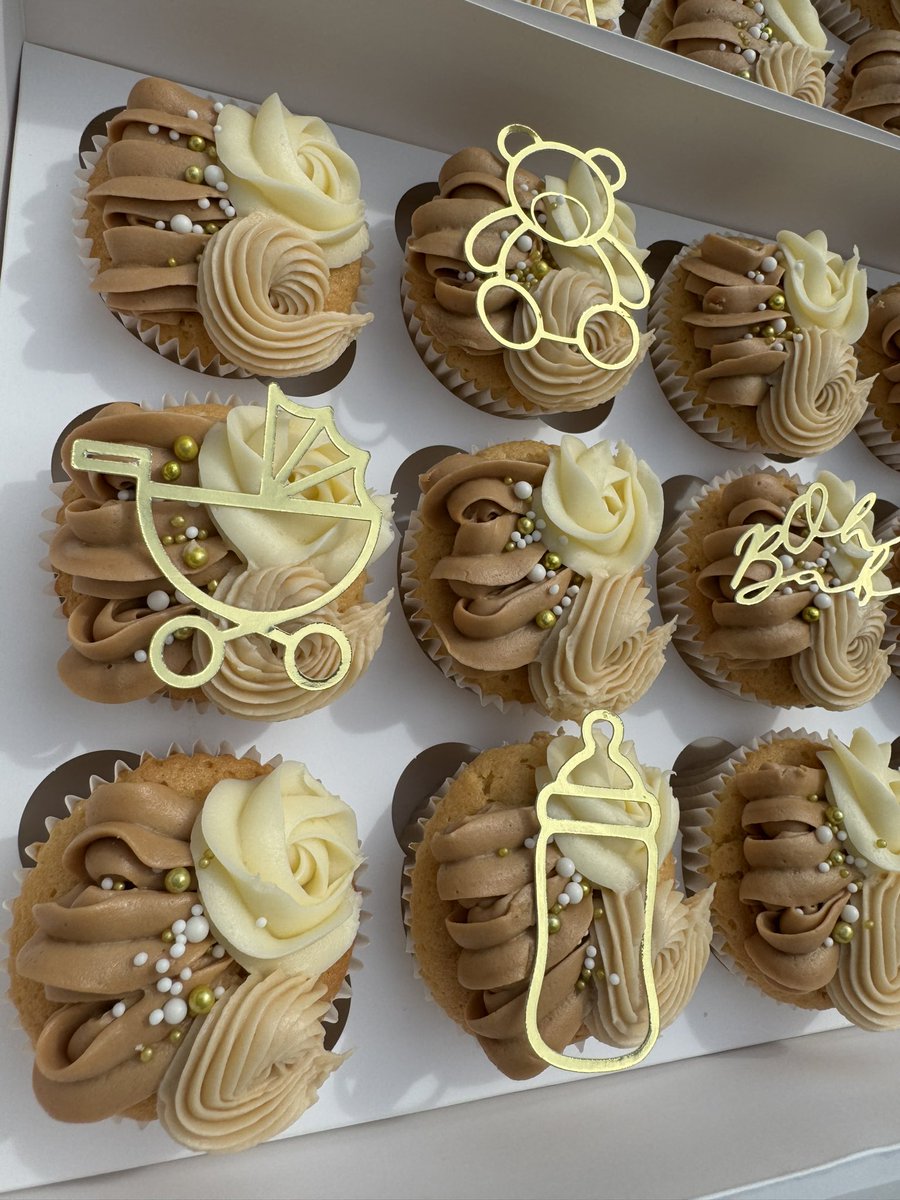 Tiahlocker1997's tweet photo. Baby shower cupcakes 🧸🫶🏽✨

https://t.co/GaUKxdKAfk https://t.co/6U3BVa3M8b