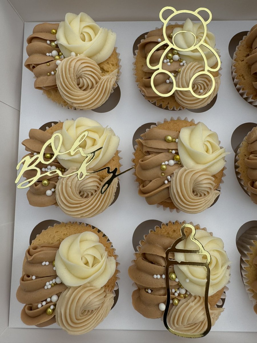 Tiahlocker1997's tweet photo. Baby shower cupcakes 🧸🫶🏽✨

https://t.co/GaUKxdKAfk https://t.co/6U3BVa3M8b