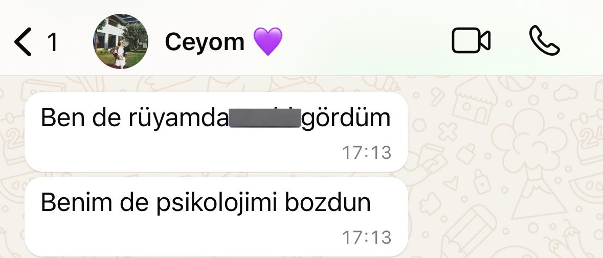 bana ve yakın arkadaşlarıma bi psikoloji borçlusun 👀