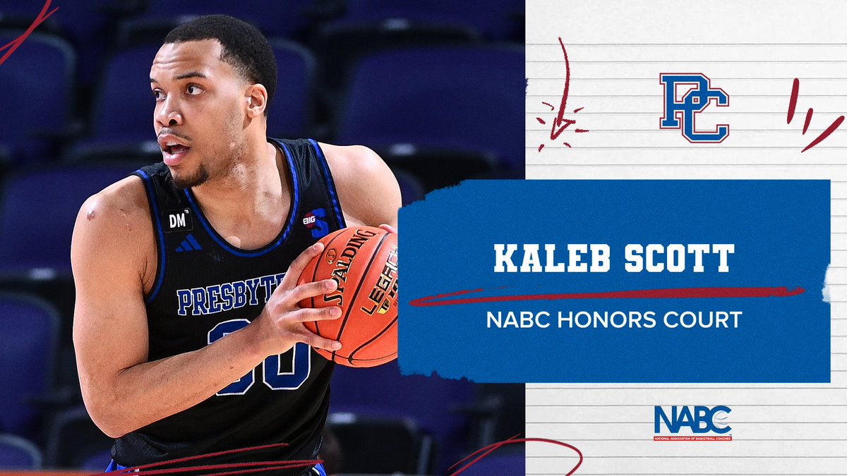 Congrats to <a href="/kalebscottx/">kaleb scott</a> for being named to the <a href="/NABC1927/">NABC</a> Honors Court.📚🏀

📰 - tinyurl.com/3vyd7k4d

#GoBlueHose