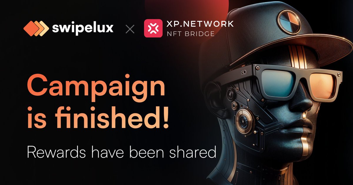 🚀 We’re thrilled to announce the winners of our 50,000 XPNET giveaway in partnership with <a href="/xpnetwork_/">XP.NETWORK</a> ! 🎉 Check out the list of lucky winners and details here: dub.sh/hACHuT6

Thank you for participating and stay tuned for more exciting opportunities! 🎁