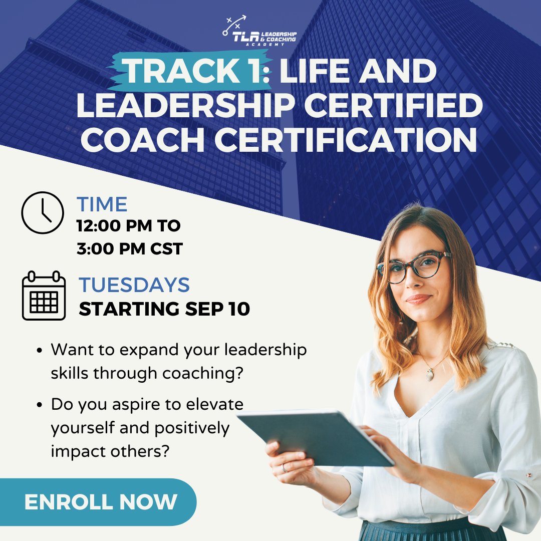 FucileKit's tweet photo. 🚀 Unlock Your Potential with Our TRACK 1: Life and Leadership Certified Coach Certification Program! 🚀

✨ This course also serves as the foundation for obtaining an ICF coaching certification.

ENROLL NOW: https://t.co/3a7lP42QQt

FOR MORE INFO: https://t.co/i85X3E7Npz https://t.co/dedVnZM4qP