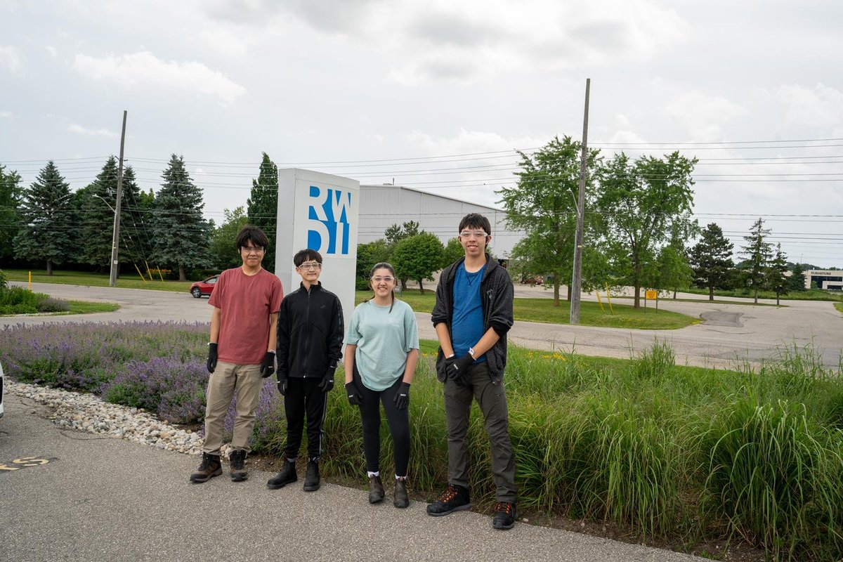 UGDSB_SHSM's tweet photo. Four UGDSB students - Connor, Laura, Steven, and Thomas - are gaining hands-on experience at RWDI this summer! They're actively contributing to innovative engineering projects. Way to go, future engineers! https://t.co/juAcrLKPR7