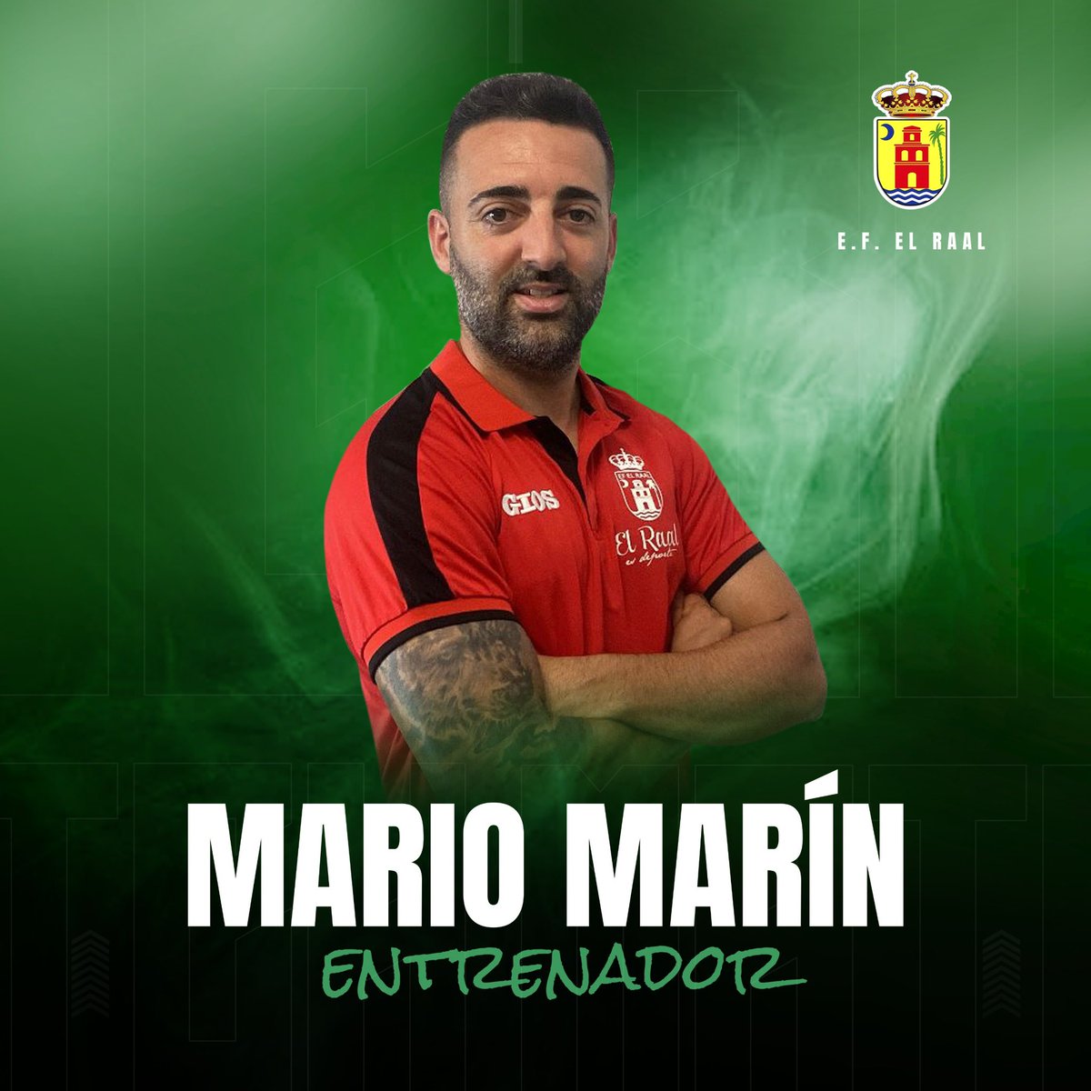 FICHAJE | Mario Marín 🟢

Ex futbolista Del Real Murcia y Recreativo de Huelva, entre otros, ha asumido el cargo de Entrenador del primer equipo de El Raal 💪🏻

Con una carrera destacada como jugador, Mario Marín aportará su experiencia y conocimiento ✅

#PasiónVerde 💚