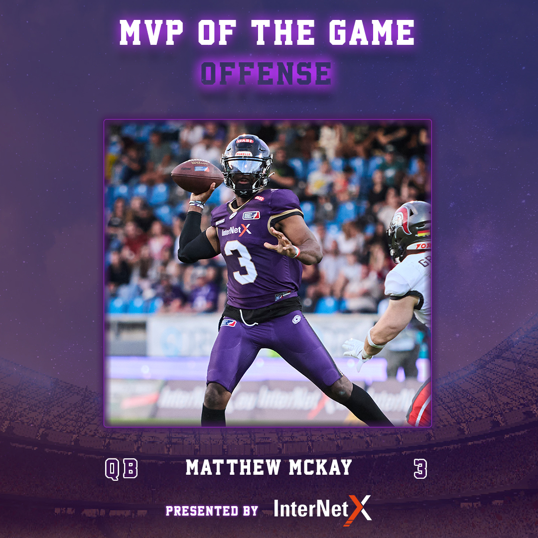 Frankfurt Galaxy (@ffm_galaxy) on Twitter photo You voted and our main sponsor <a href="/InterNetX/">InterNetX | Domains. Hosting. Encryption.</a> presents you our Players of the Game this week against the <a href="/CenturionsCGN/">Cologne Centurions</a>! 💜🤝 You voted and our main sponsor <a href="/InterNetX/">InterNetX | Domains. Hosting. Encryption.</a> presents you our Players of the Game this week against the <a href="/CenturionsCGN/">Cologne Centurions</a>! 💜🤝