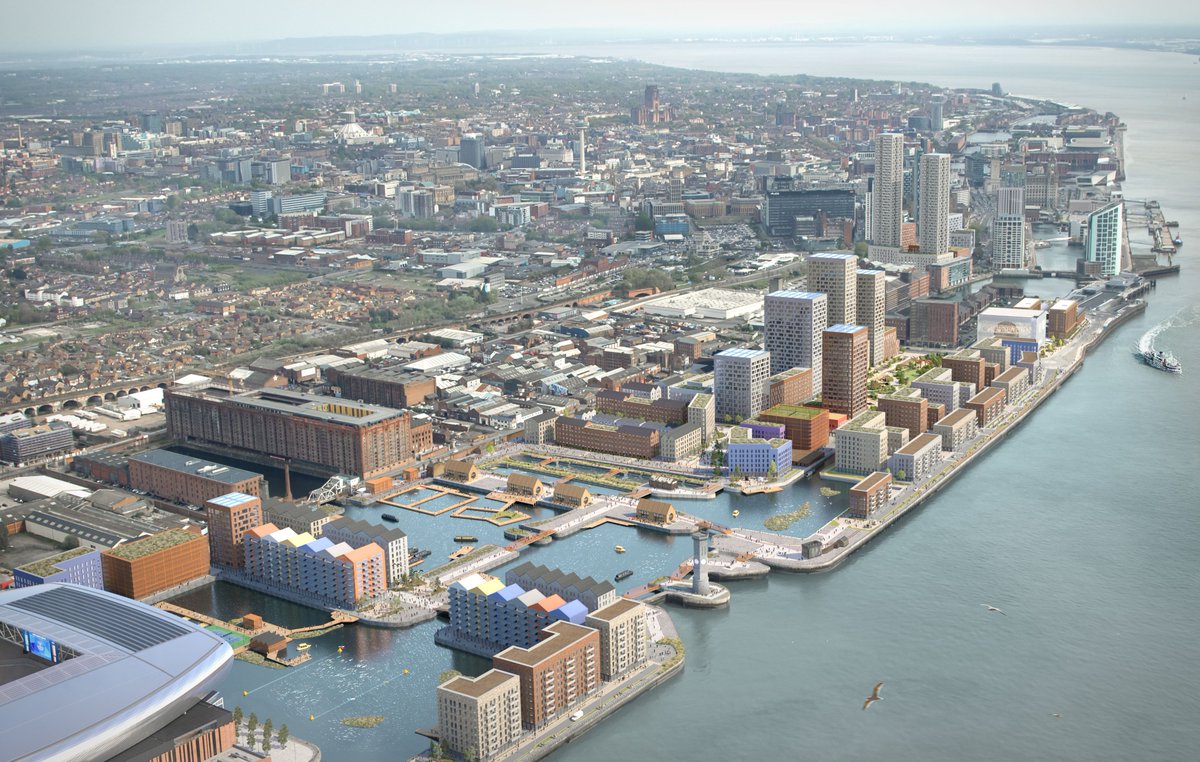 PeelWaters's tweet photo. TWO MAJOR BOOSTS FOR LIVERPOOL WATERS 

1. Our exciting new vision for @Lpool_Waters has been formally submitted to Liverpool City Council.

2. @lpoolcouncil is also set to receive a £55m investment boost from Homes England to accelerate the regeneration of Central Docks. https://t.co/FtGBFsWh3I