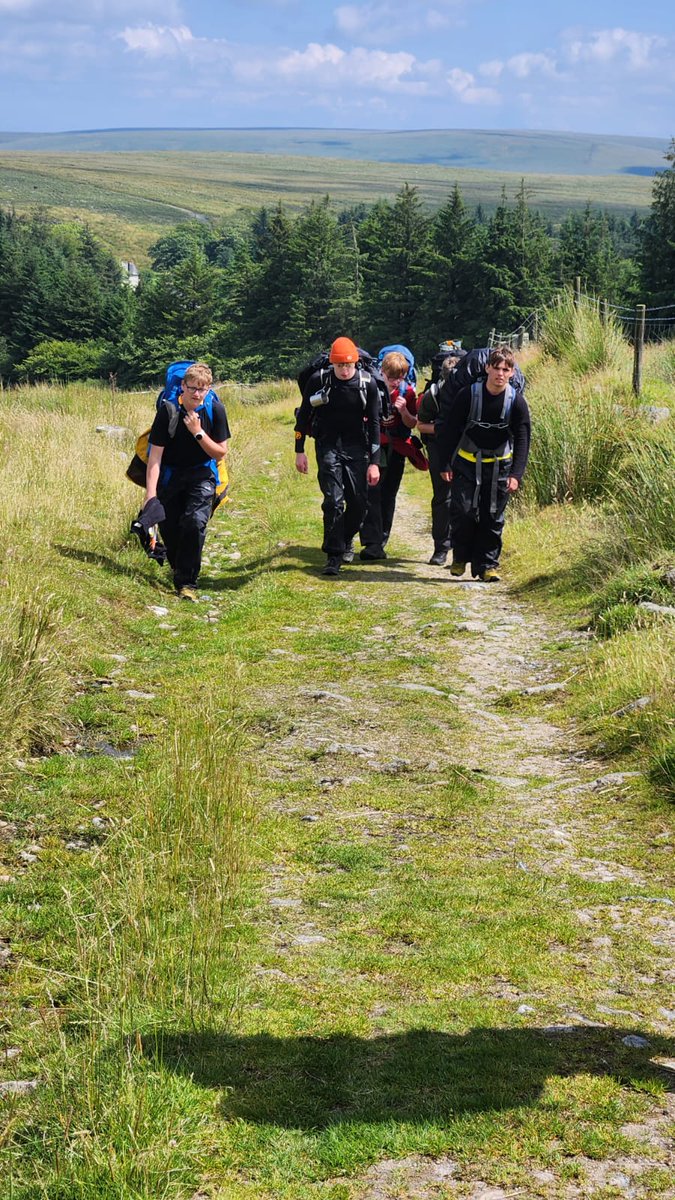 RWBADofE's tweet photo. Penultimate day of @RWBAcademy Gold #DofE going well after a very wet night! https://t.co/4PWrwZgPNT