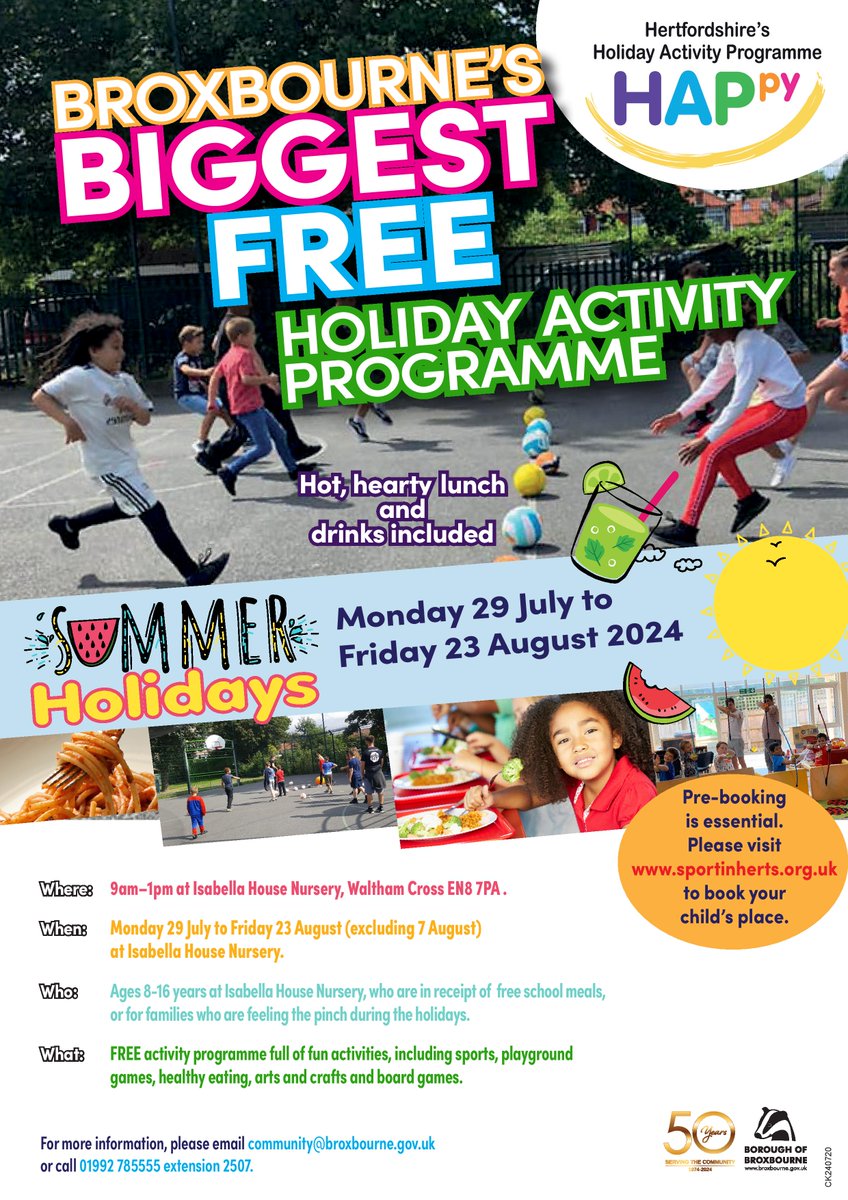 ActiveLocalWX's tweet photo. 🤸☀️Get ready Waltham Cross for the best summer ever! ☀️🤸

We've got an action-packed lineup of FREE activities for young people that you won't want to miss! Whether you're into multi-sports, playground games or nerf wars, there's something for everyone to enjoy. 🌳 https://t.co/164yZc0ke4