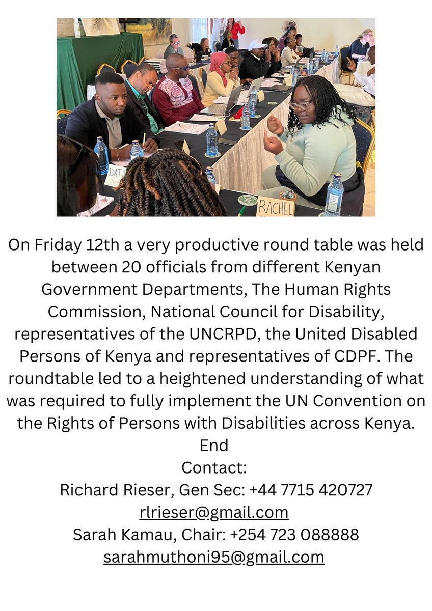 commonwealthDPF's tweet image. Thank you @DavidLammy your department helps fund CDPF. We just got back from a very successful executive meeting/ young disabled people’s training for leadership in Kenya. Followed by a meeting with officials in the Kenyan government. @johnpringdns @PA @thetimes @InclusionLondon