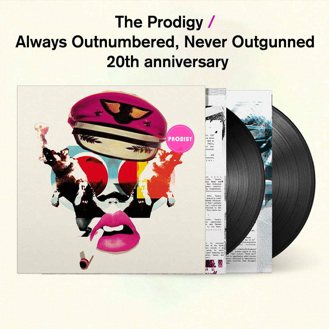 🚨 NEW: The Prodigy / Always Outnumbered, Never Outgunned

After spending years out of print, The Prodigy have re-pressed their fourth album in time for its 20th anniversary. Available on vinyl reissue. 

🔗 Pre-order now: ow.ly/V5An50SCnwM