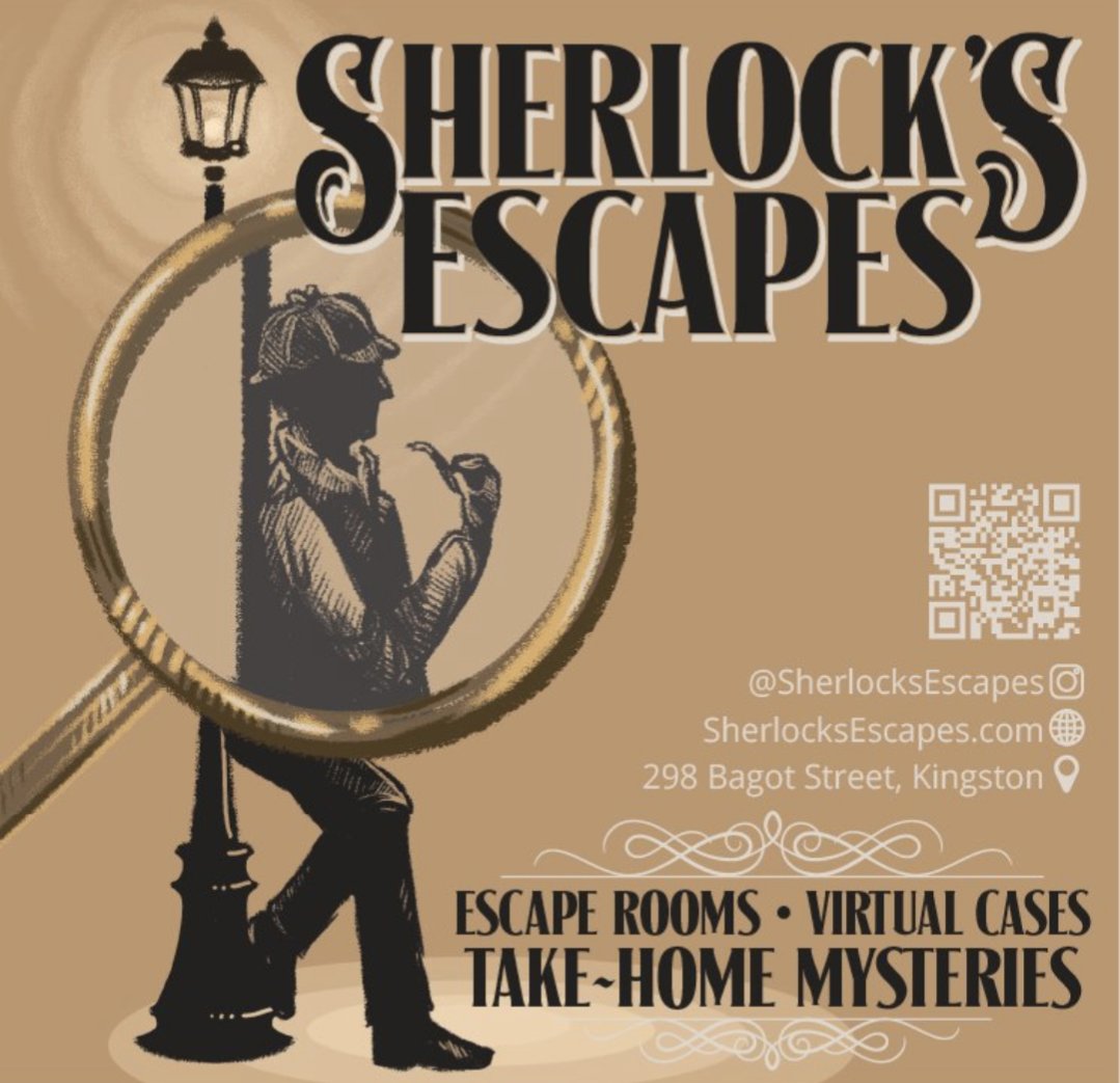 SherlockEscapes's tweet image. 🧠 Get your thinking caps on! Our escape rooms are designed to challenge even the sharpest minds. Are you up for it? Book your game at Sherlock&apos;s Escapes now and prove your detective prowess! 🕵️‍♂️ #PuzzleSolving #BookNow #SherlocksEscapes
