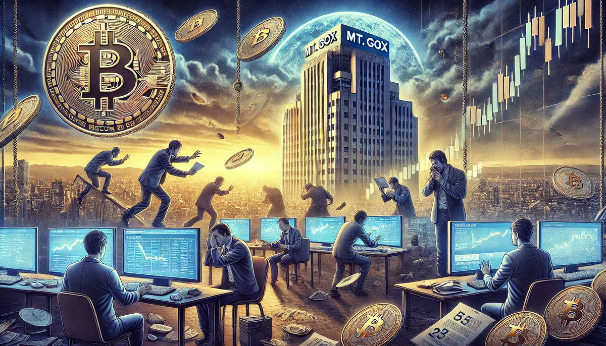 CelalKucuker's tweet photo. Mt. Gox borsası nasıl ve Nedensatış baskısı oluşturuyor?

Eski kriptocuların yakından bildiği bir kripto borsasıdır. Mt. Gox üzerinde binlerce kez işlem yaptım ve her defasında saçma sapan sorunlarla karşılaştım, Alım satım işlemlerini tekrar tekrar yapmak zorunda kaldım. Neyse konumuz bu degil, 

Mt. Gox, 2010 yılında Tokyo'da kurulan ve kısa sürede dünya çapında #BTC işlemlerinin %70'inden fazlasını gerçekleştiren bir #Bitcoin borsasıydı.
Şu anki Binance borsasının 2-3 katı büyüklüğünde $BTC işlem hacmine sahipti.

2014 yılında yüz binlerce #BTC'nin kaybolması veya çalınması nedeniyle ticareti durdurdu ve iflas koruması talep etti.

Mt. Gox, yaklaşık 750.000 müşteri $BTC'sinin ve 100.000 kendi #Bitcoin'inin kaybolduğunu açıkladı. Bu kayıplar, 2011'de başlayan hırsızlıklarla ilişkilendirildi.

Şubat 2014'te Mt. Gox tüm işlemleri askıya aldı ve web sitesi çevrimdışı oldu. Tokyo güvenlik şirketi WizSec, kayıp #Bitcoin'lerin çoğunun 2011 sonlarında çalındığını belirtti. Şirket iflas koruması altında yeniden yapılanmaya çalışsa da, sonunda tasfiye sürecine girdi. 2021'de alacaklılar için bir tazminat planı kabul edildi ve ödemelerin 2024'ün sonuna kadar tamamlanması bekleniyor. 
Toplamda 9 milyar dolarlık ödeme yapılacak. 
Ödeme yapmaları için son 5 ayları kaldı yoksa Hapis cezalarına çarptırılacaklar. Ve ödeme yapmaları için son 5 ayları kaldı; aksi takdirde hapis cezalarına çarptırılacaklar.

Benim şahsi fikrim, bu adamlar profesyonelin de profesyoneli kriptocular. En üst noktayı görmeden satmazlar; bence yıl sonuna dogru  satarlarsa 100K üzerinde satarlar... 
Bakalım yaşayıp beraber görecegiz...
