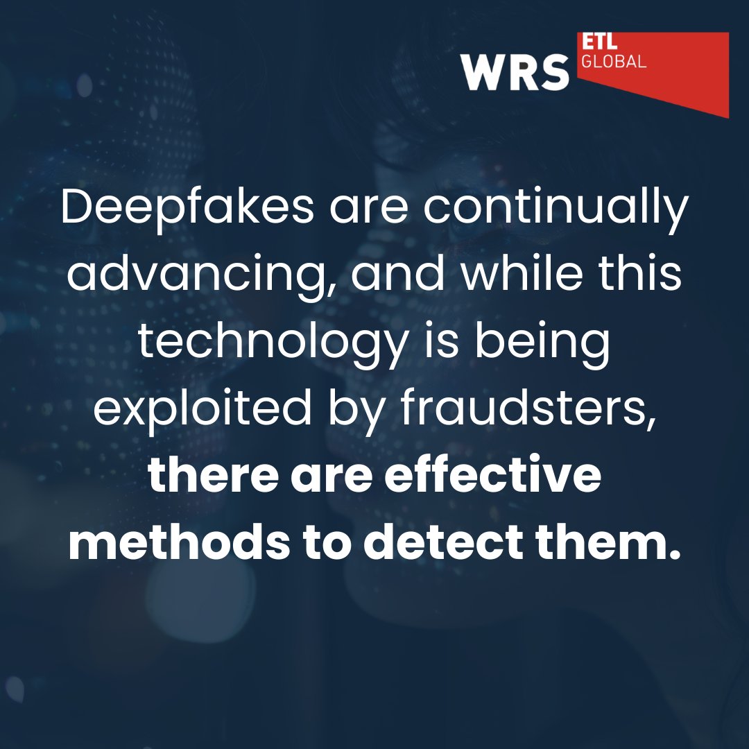 WRS_ETL's tweet photo. With the use of deep fakes in fraudulent schemes on the rise, it’s important to be aware of the signs which can identify their illegitimacy.

If you think you may have fallen victim to a scam online, intrust us today on a no win no fee basis. https://t.co/KbtPXBdVjT