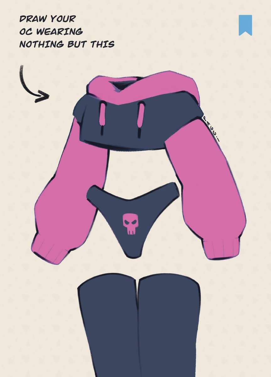 New OC, Rune. She's trying the outfit and she loves it!

#Trending #digitalart #nsfw