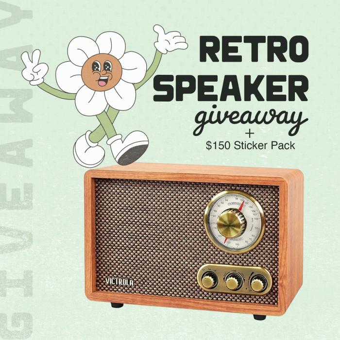 Win this Retro Speaker!

giveawaymachine.com/giveaways/9073…