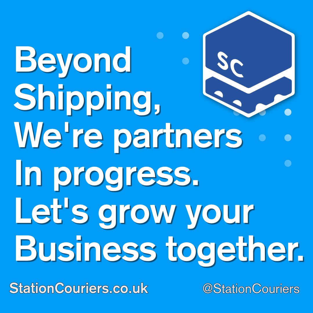 StationCouriers's tweet photo. Partner with us for more than just shipping. Let's take your business to new heights together! 🚀📦

#BusinessGrowth #LogisticsPartners #ShippingExcellence #ShippingSuccess #GrowTogether https://t.co/hwtPmwfTJy