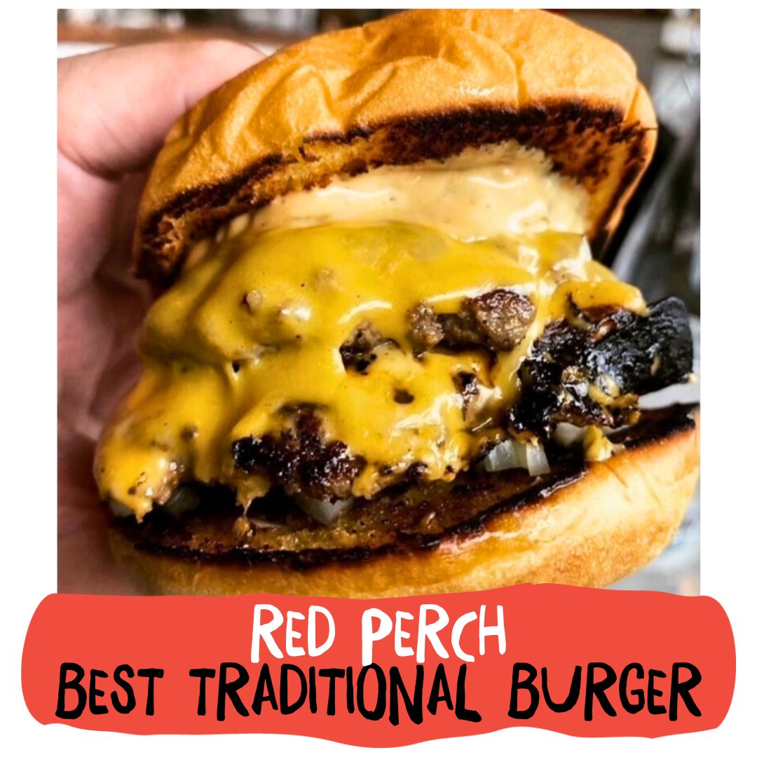 NashvilleScene's tweet photo. The votes have been tallied, and it's time to reveal your #SceneBurgerWeek24 Champions! π₯π₯
π Best Overall Burger β Otto's Bar x The Secret Bodega
π Best Traditional Burger β Red Perch
π Most Unique Toppings β Jack Brown's Beer & Burger Joint https://t.co/MJvr0razTb