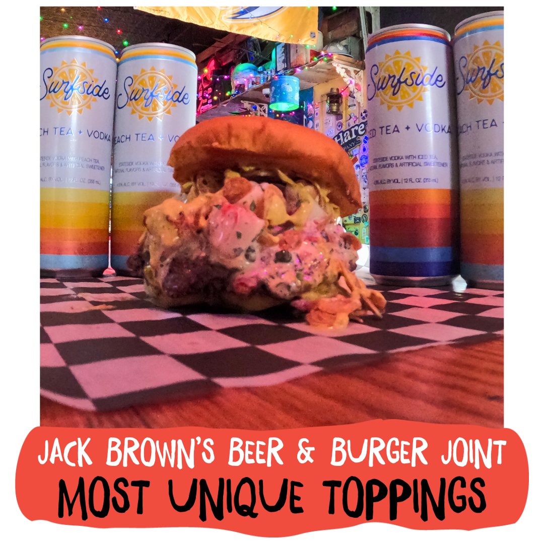 NashvilleScene's tweet photo. The votes have been tallied, and it's time to reveal your #SceneBurgerWeek24 Champions! π₯π₯
π Best Overall Burger β Otto's Bar x The Secret Bodega
π Best Traditional Burger β Red Perch
π Most Unique Toppings β Jack Brown's Beer & Burger Joint https://t.co/MJvr0razTb