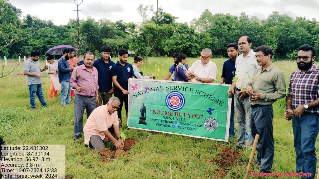 dblab_endophyte's tweet photo. "Aranya Saptaha" 2024 program plantation on 16.07.2024 https://t.co/OdBfTrfTgC
