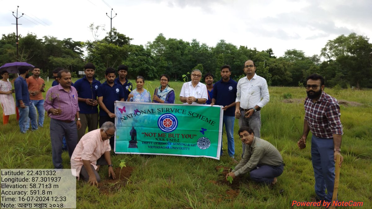 dblab_endophyte's tweet photo. "Aranya Saptaha" 2024 program plantation on 16.07.2024 https://t.co/OdBfTrfTgC