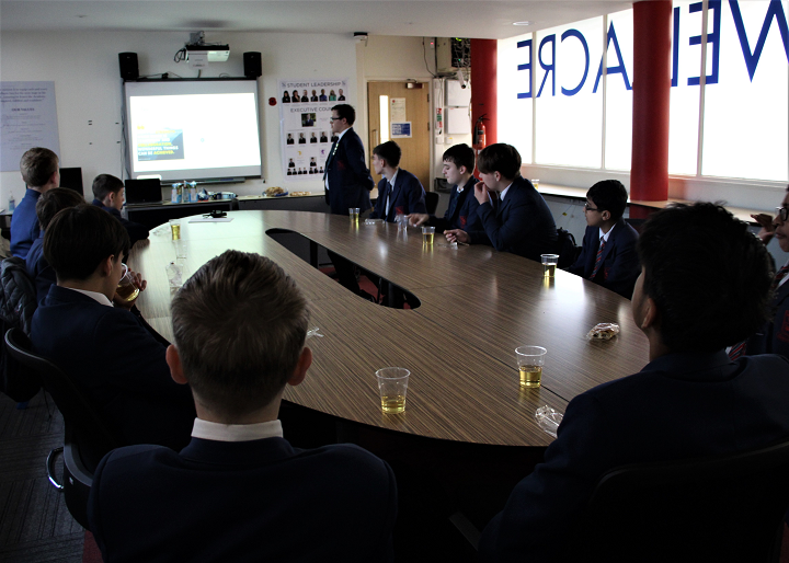 WellacreAcademy's tweet photo. Thanks to Turing House Captain Calvin for hosting a Celebration Breakfast, alongside Mrs Irwin, for all their Turing form representatives. Calvin thanked everyone for their teamwork and celebrated all they have achieved throughout the year #TeamTuring https://t.co/4H1XX6E780