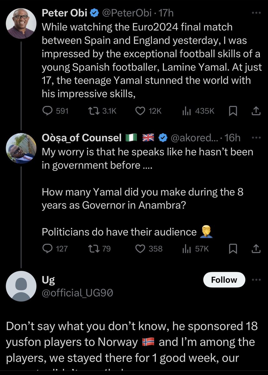firstladyship's tweet photo. There are many things we don’t know about Peter Obi. You can tell he is a “present dad,” he does things out of fatherly love. We did our best in 2023. He won, but INEC &amp; tribalism had other ideas. Sir @PeterObi, please employ a PR team next time. Nigerians will do the rest. 🙏 https://t.co/AMyURAHfb4