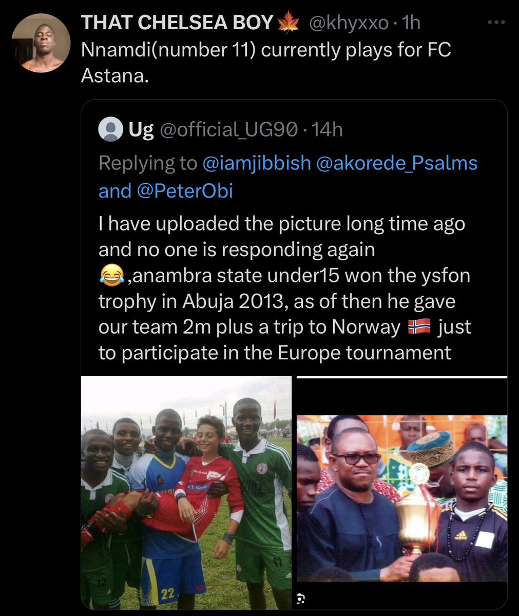 firstladyship's tweet photo. There are many things we don’t know about Peter Obi. You can tell he is a “present dad,” he does things out of fatherly love. We did our best in 2023. He won, but INEC &amp; tribalism had other ideas. Sir @PeterObi, please employ a PR team next time. Nigerians will do the rest. 🙏 https://t.co/AMyURAHfb4