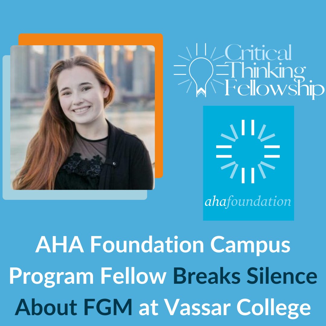 AHAFoundation's tweet photo. From student to activist: Grace's journey from Vassar College to fighting for women's rights is nothing short of inspiring. Learn how she used her voice to break the silence on FGM. #EmpowerWomen #Activism https://t.co/Vc4KP8T9DV https://t.co/lmJzKxmkRx