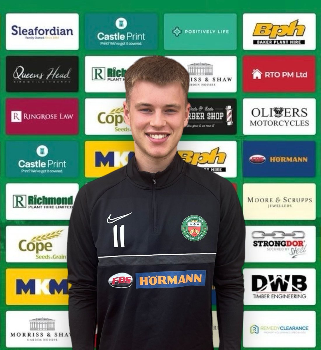 We're pleased to confirm that Ryan Flitton is the next man to pledge his future to the Greens for the forthcoming season. 

A freekick specialist, Flitts has impressed in pre-season with his attitude and application and is raring to go for a third season in Green!