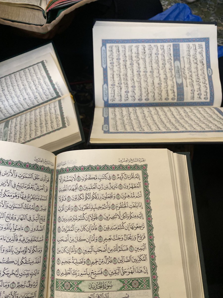 Att_Nar's tweet photo. نعِيمُ #حلقات_القرآن 
لَا يدْركُه إلَّا من عَاشَهُ.🫀
ورفقة #القرآن لا تُقارَن بأي رِفقةٍ أُخرَى..🫂🩵

اللهم بارك وزد 
والحمد لك  يارب على نعمك الكثيرة🫀 https://t.co/qjxcBB6bcv