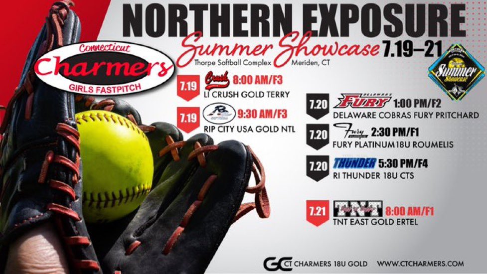 So excited to be back in CT this weekend!! <a href="/CharmerSoftball/">Connecticut Charmers</a> <a href="/CoachRuss3/">Russ Senerchia</a>