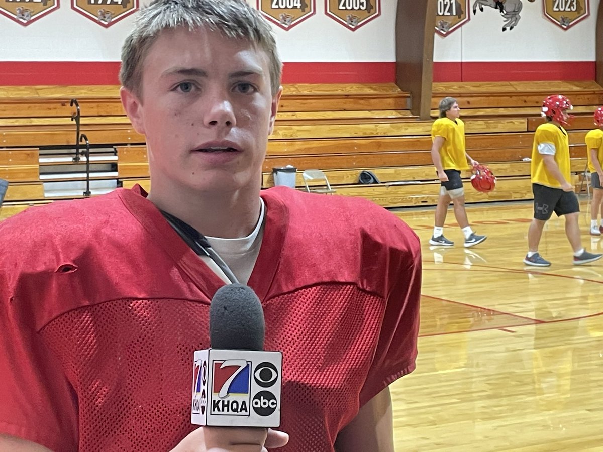 ChrisDuerr's tweet photo. He was named Freshman of The Year in Missouri Eight Man Football after rising to fill critical needs for North Shelby 

Tonight at 6pm @KHQA we take a deeper dive on @BowenGannon1510 talents, gridiron bloodline, and beyond-his-years drive and maturity https://t.co/EfBMSGpxXO