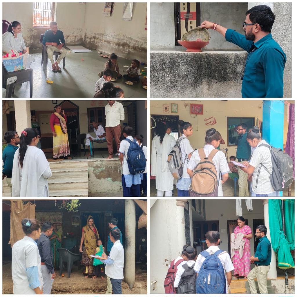 SbccTeam's tweet photo. આજ રોજ આયુષ્યમાન આરોગ્ય મંદિર બાયલ ઢાંખરોલખાતેચાંદીપુરારોગનોસર્વેCHO,MPHW, FHW. અને ASHA તેમજ NSG STUDENT દ્વારા કરવામાં આવ્યો જેમાં આયુષ મેડિકલ ઓફિસર,ths શ્રી  પણ  રૂબરૂ મુલાકાતકરીગ્રામજણોનેઆરોગવિશેમાહિતગારકર્યાઅનેયોગ્યમાર્ગદર્શનઆપ્યું.@CollectorArvali @DdoArvalli @IecArvalli https://t.co/ovzprKaOaU