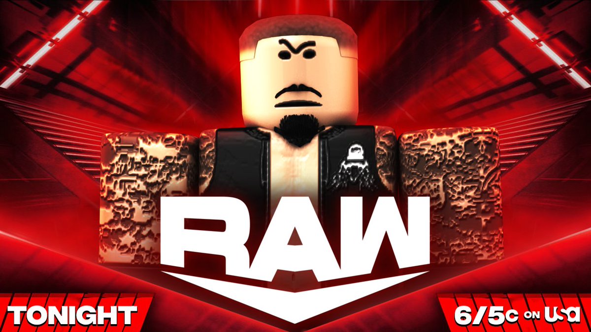 WWERPMedia's tweet photo. Tonight on #WWERPRaw

🐍 #MeloOrton Returns

🔥 Two MITB Participants going head to head as #ZolaHayes takes on the @Hood33x 

🩸 The Enforcer #LocalSikoa goes against the British Nightmare #MetaRhodes

🎂 @IsaacMalenRW celebrates his birth

📺 6/5 on @Roblox https://t.co/FgIczWdO8R