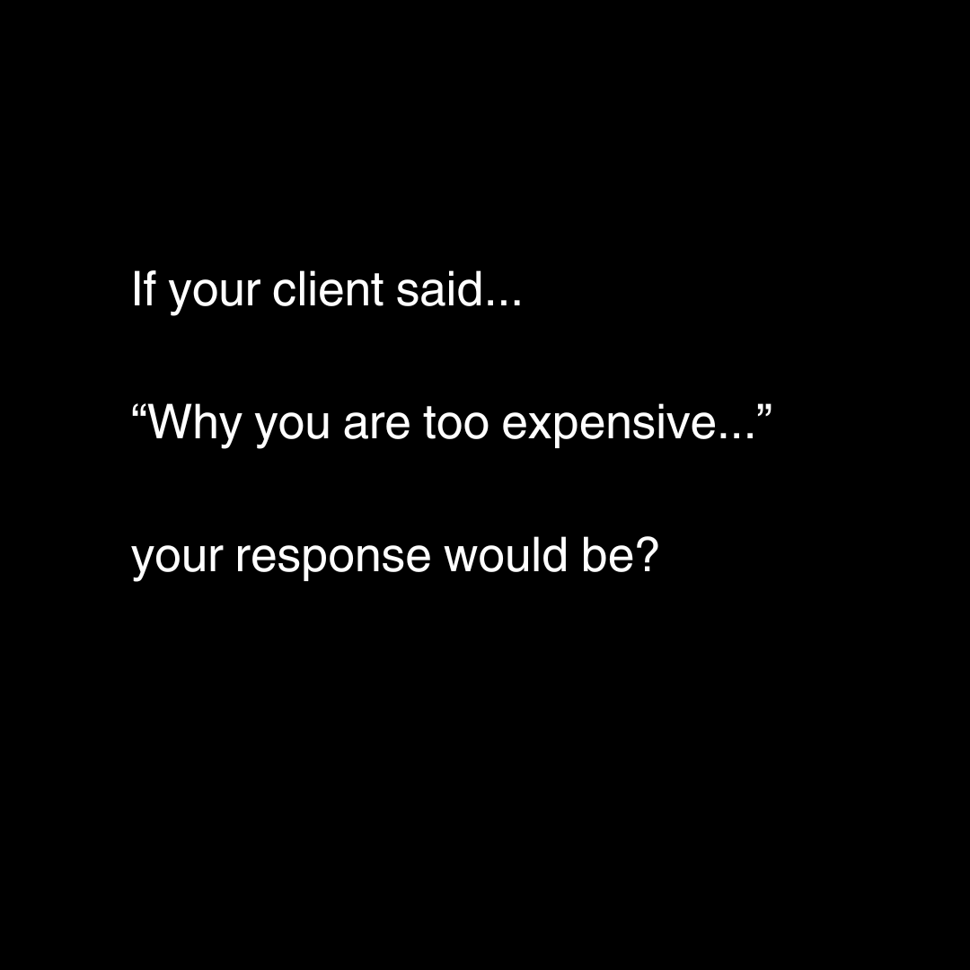 yarleyux's tweet photo. How do you handle pricing objections?

Drop a comment Below👇 

I will pin the best one

#share #designers #client #developers #webdevelopers #webdesigners #figma #webappdevelopers #ICanDoItWithABrokenHeart #RutoMustGo #TuesdayFeeling #tuesdaymotivations #connect #buildingpublic #letusconnect #buildinginpublic