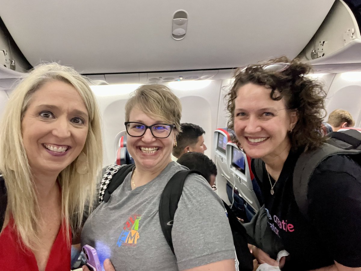 KristenBrooks77's tweet photo. โฅ๏ธ Look who is on my plane ๐ซfrom ATL-SJC Woohoo! ๐ฅณ Letโs get this @AdobeForEdu party started with @jblakemccrary & @jessicaradams amazing #AdobeCreativeEducators If you arenโt following them you are missing out from these #forEDU Rockstars! ๐ธ๐ค๐ป๐คฉ#AdobeEduCreative https://t.co/iEo8tla5OI
