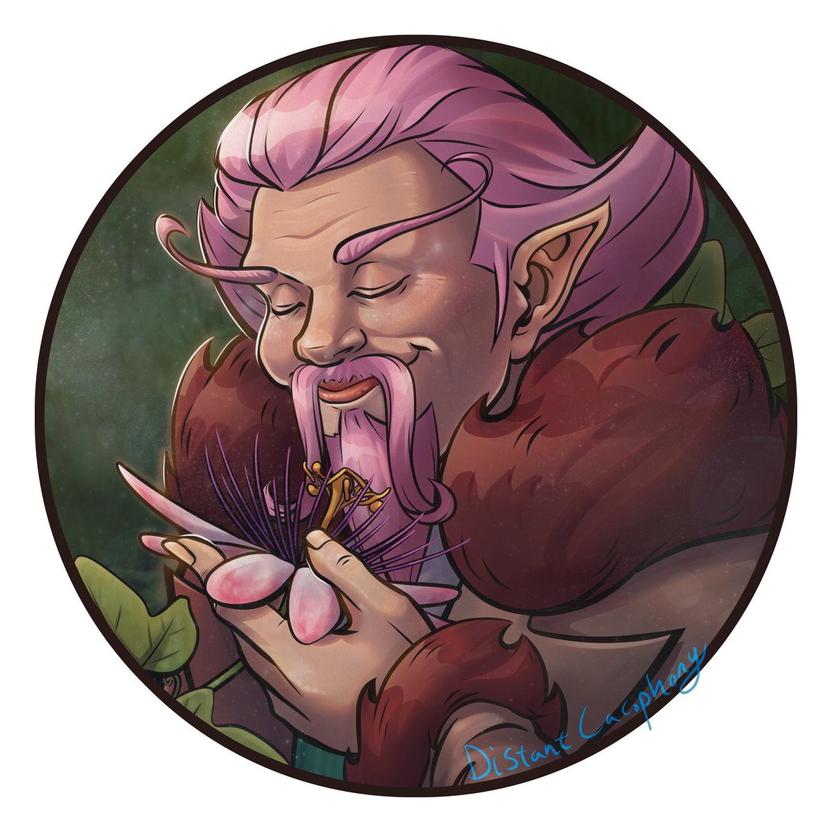 DistntCacophony's tweet photo. Another DND art token commission completed, this time of a gnome guy!

#DNDToken #DNDArt #FantasyGnome #CommissionedArt https://t.co/n5aiG45lLi
