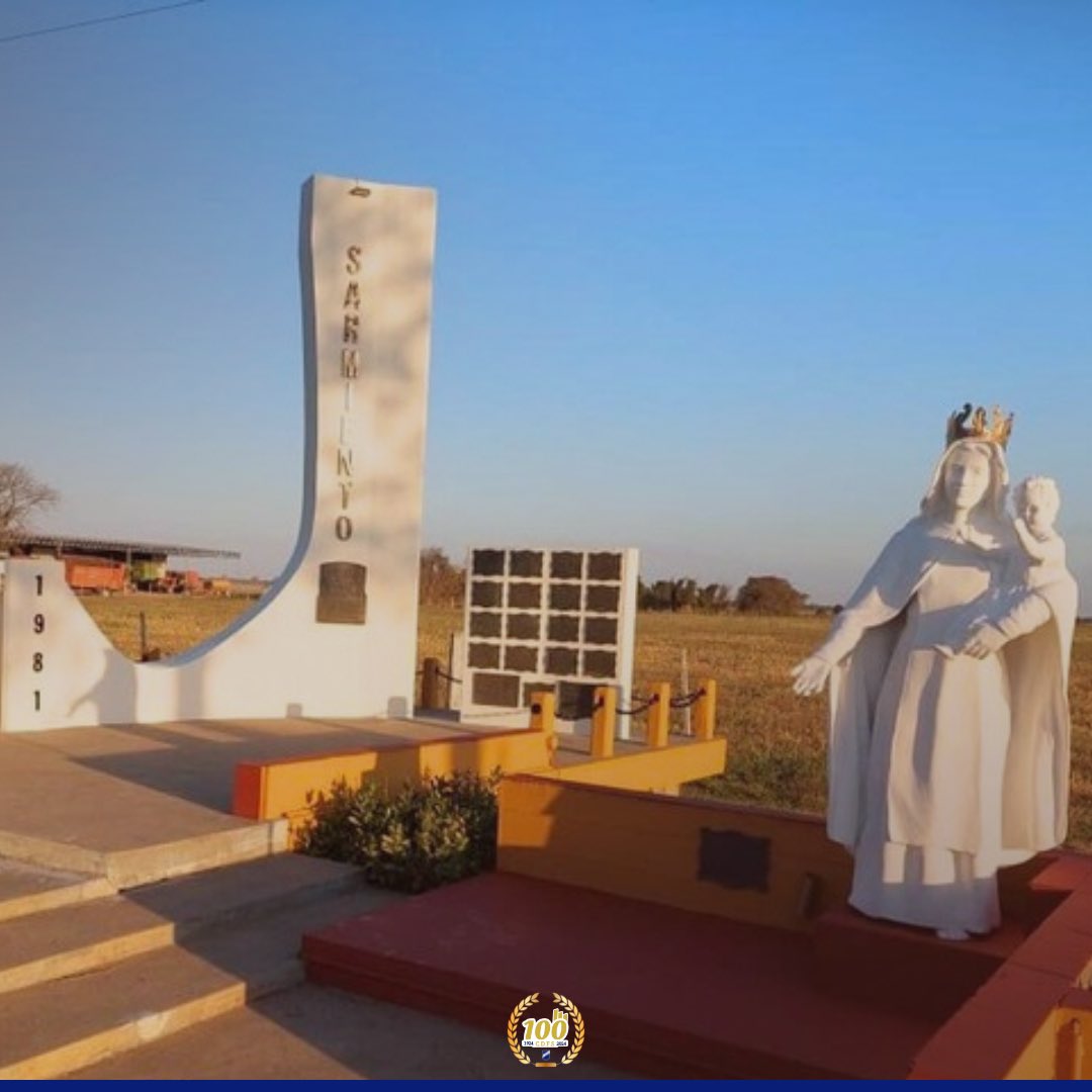 El pueblo que nos vio nacer, caminar y crecer a lo largo de nuestra historia. 

¡Feliz fiesta patronal Sarmiento! ¡Feliz día Nuestra Señora del Carmen!

#modocentenario