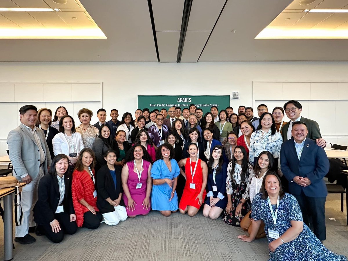 PWPStrategies's tweet photo. 🌟Feeling incredibly inspired after training this year's @APAICS' National Leadership Academy and attending the @APIAVote Presidential Town Hall focused on Asian American voters. Looking forward to building more political progress for the #AANHPI community. #RepresentationMatters https://t.co/otHlz0tOMd