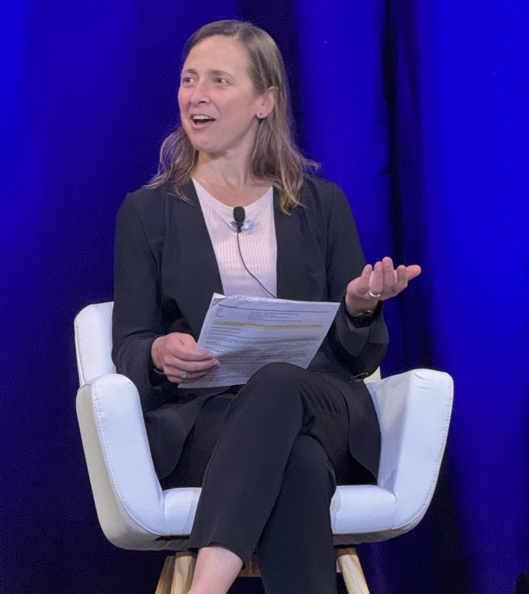WEForg's tweet photo. Enjoying the “Our Blue World: A Water Odyssey” panel at the #CWESummit with WEF Executive Director Ralph Exton, WEF President Aimee’ Killeen, Founding Director of the Institute of Ecotechnics Mark Nelson, and EVP of Food and Water Waste at the XPRIZE Foundation Lauren Greenlee! https://t.co/yURyPPe0D6