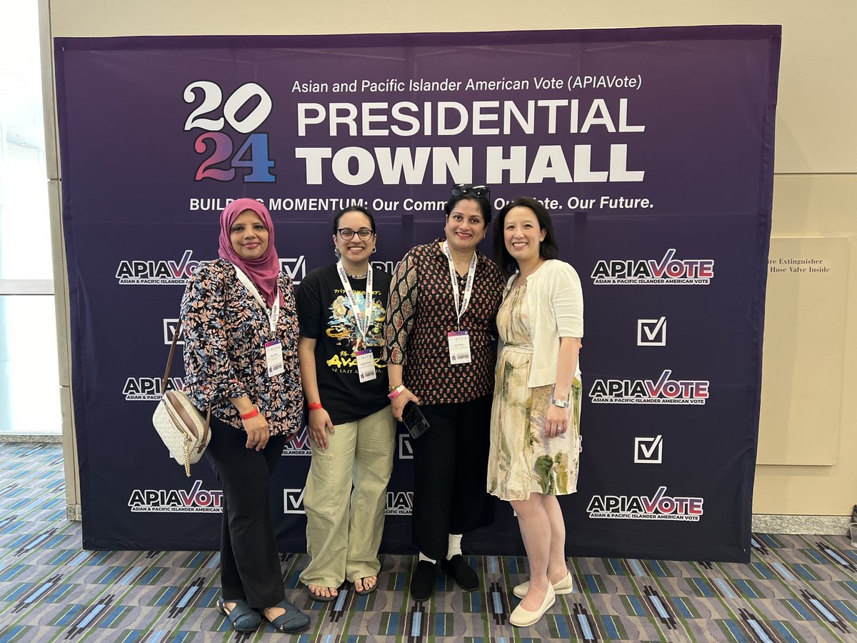 PWPStrategies's tweet photo. 🌟Feeling incredibly inspired after training this year's @APAICS' National Leadership Academy and attending the @APIAVote Presidential Town Hall focused on Asian American voters. Looking forward to building more political progress for the #AANHPI community. #RepresentationMatters https://t.co/otHlz0tOMd