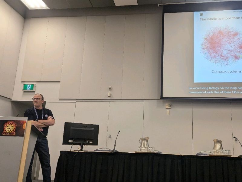 NetBio COSI (@netbio_iscb) on Twitter photo Yesterday, this year's #NetBio track at #ISMB2024 concluded with our 3️⃣rd keynote speaker @ptck72 (Patrick Aloy) presenting his work on "Blending Biology, Chemistry and AI through network embeddings". 
🥰 It has been fantastic 1.5 days of #networkbiology talks and discussion! Yesterday, this year's #NetBio track at #ISMB2024 concluded with our 3️⃣rd keynote speaker @ptck72 (Patrick Aloy) presenting his work on "Blending Biology, Chemistry and AI through network embeddings". 
🥰 It has been fantastic 1.5 days of #networkbiology talks and discussion!