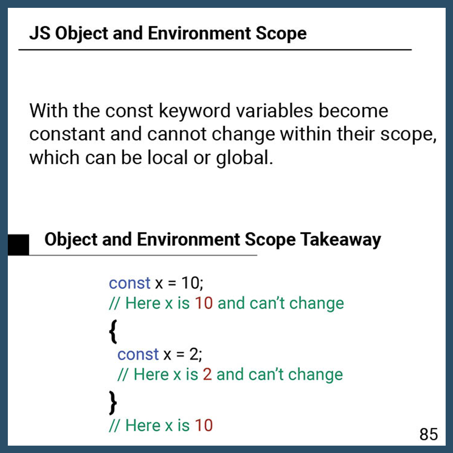 isocialpractice's tweet photo. Instagram Post
https://t.co/RFTfHfvPZO

JavaScript Statements Slide.  #JavaScript #Keywords #object #scope #environment 85

#javascript #javascriptmethod #code #statement #statements #javascriptStatements #javascriptBasics #javascriptOverview #web #global #method #variable https://t.co/4ecgwnY8di