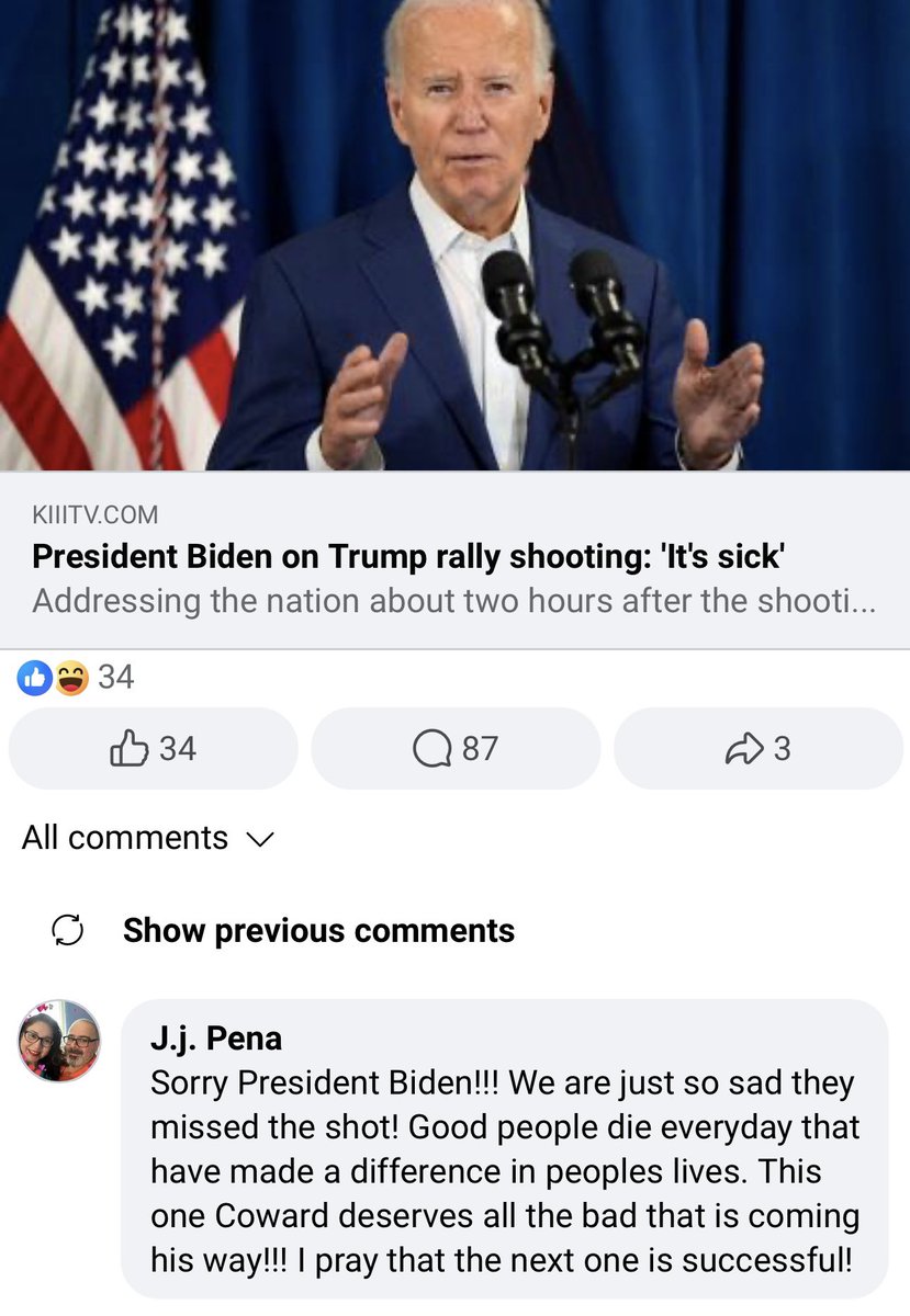 libsoftiktok's tweet photo. Meet Josie Pena, a special ed paraprofessional at @MartinMS_CCTX. She’s “so sad” the sh**ter missed and “prays” the next one is successful.

Any comment @MartinMS_CCTX @r0hernandez?

Cc @SecretService https://t.co/dU4ewvrzWG